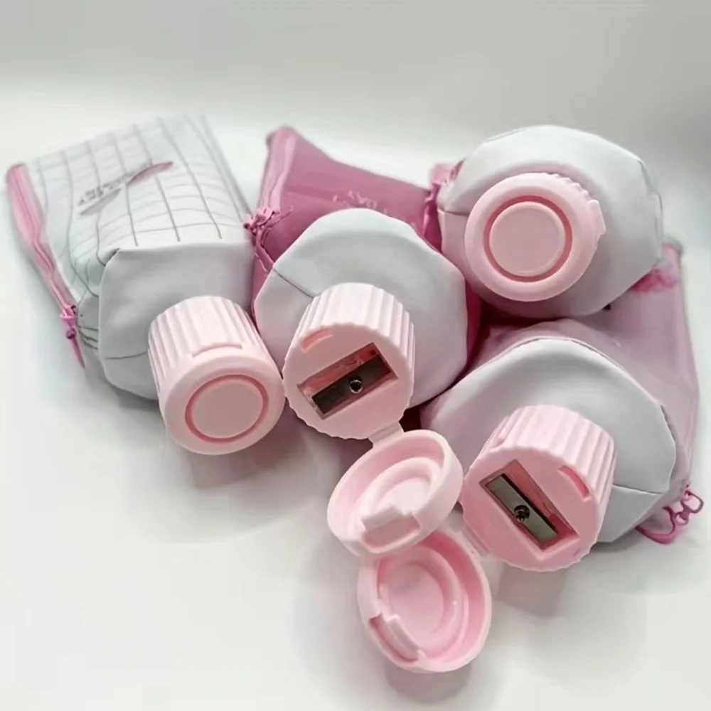 Strawberry Pencil Case & Sharpener Toothpaste Shape